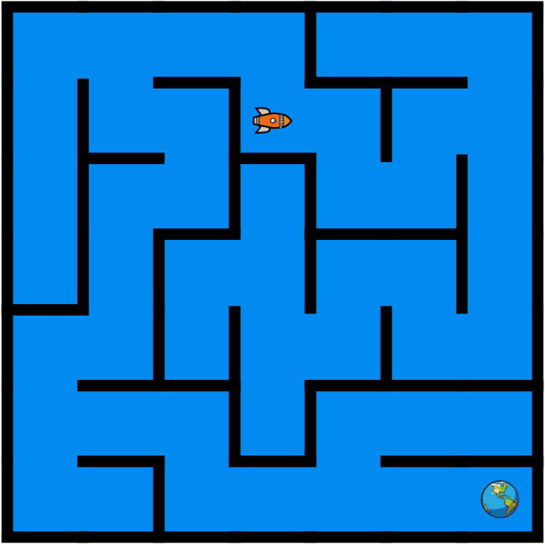 Spaceship Maze
